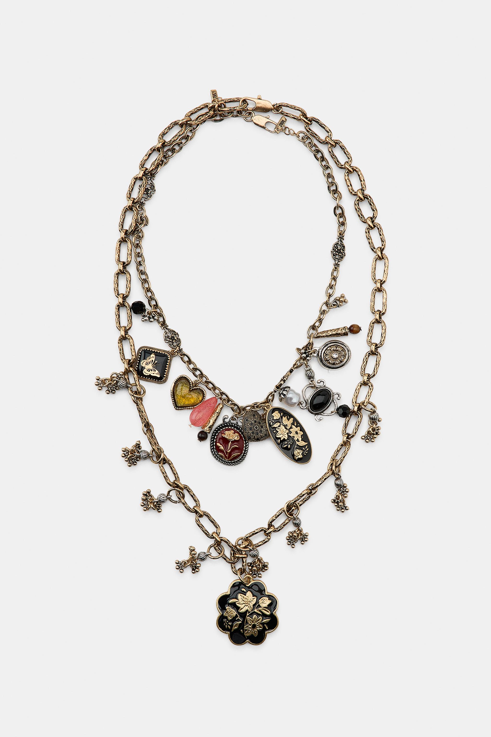 PACK OF 2 CHARM NECKLACES